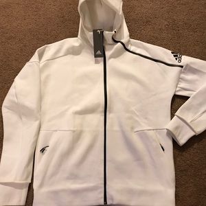 Exclusive Z.N.E. White Hoodie.. VERY RARE!! DOPE!!